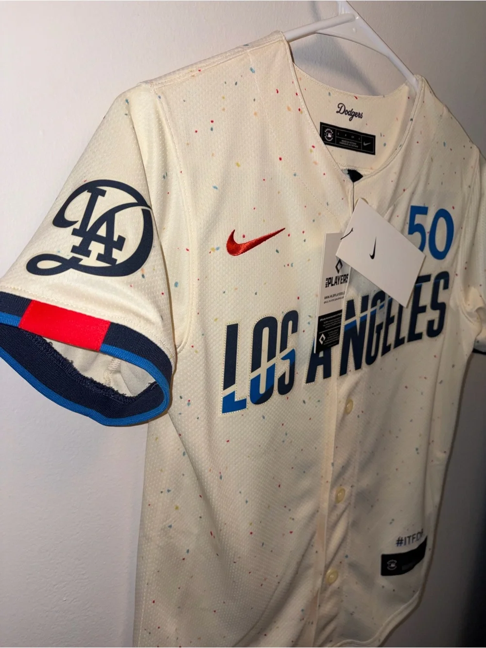 Nike - Los Angeles Dodgers (City Connect) Mookie Betts #50 Limited Vapor Jersey